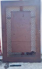 Cancello pantografato