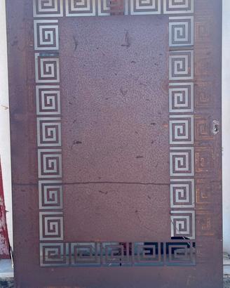 Cancello pantografato