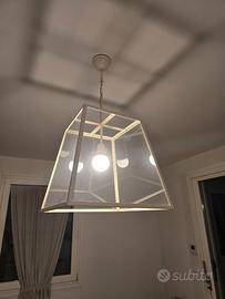 Lampadari in  vetro e metallo