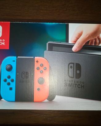 Nintendo Switch 1 JoyCon Blu/Rosso + Ring Fit