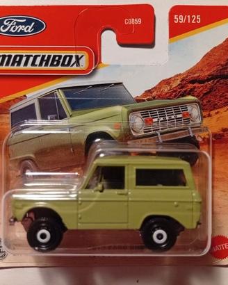 Matchbox 2025 '70 Ford Bronco 59/125