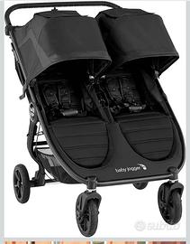 Baby Jogger Passeggino City Mini Gt2 Double - Jet 