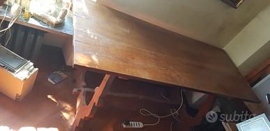 tavolo frattino in noce