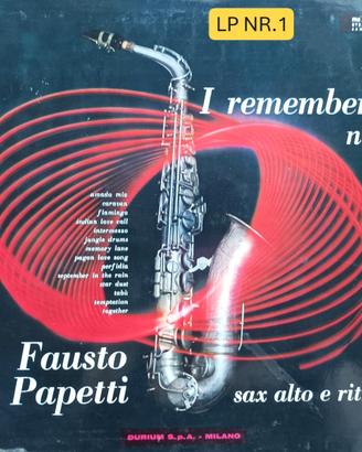 Lotto 2 LP – Fausto Papetti – Serie “I Remember”