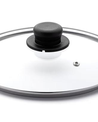 Coperchio in vetro con pomello 