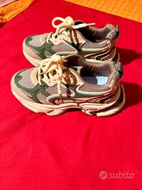 Sneakers triple s in tecnico multicolor