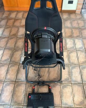 Postazione Guida Thrustmaster + Pedaliera PERFETTA