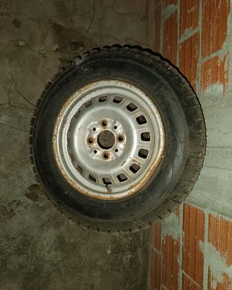4 gomme chiodate r13 Canonica Rally 2
