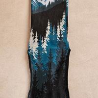 Calzini outdoor canadesi con stampa bosco 40-45