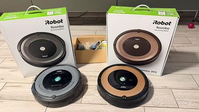 i robot 895 e 681 roomba aspirapolvere