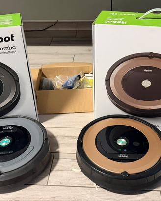i robot 895 e 681 roomba aspirapolvere