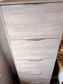 Scarpiera color rovere-VENDUTA 