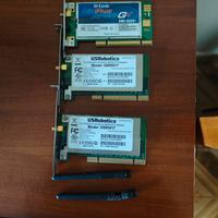 schede wireless vintage 