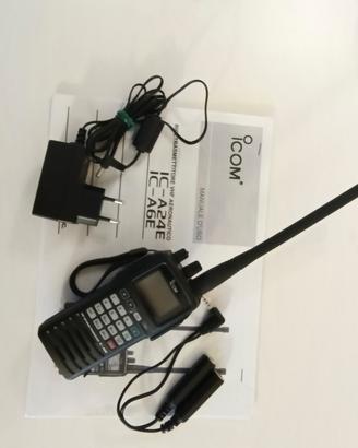 Radio aereonautica portatile iCom 