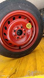 ruotino fiat panda 100 hp