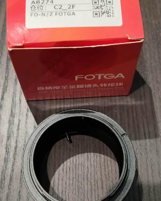 Adattatore fotga mount Canon fd Nikon z