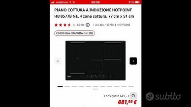 PIANO COTTURA HOTPOINT