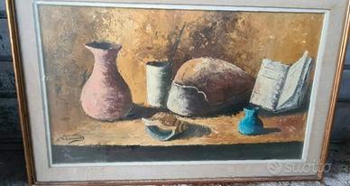 quadro olio, pittore Tasselli 