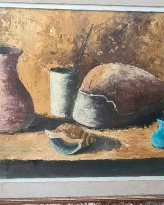 quadro olio, pittore Tasselli 