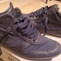 Hogan uomo scarpe taglia 44 Us 10 Blue pelle 