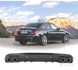 DIFFUSORE MERCEDES CLASSE C W205 SEDAN 14-20 AMG P