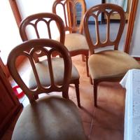 Quattro sedie prezzo irrisorio 