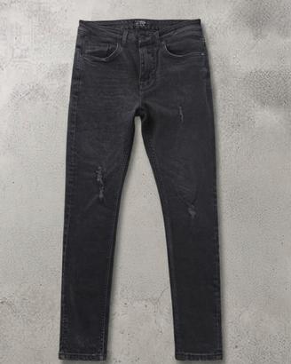 Jeans Alcott Slim Fit Neri Uomo IT 42
