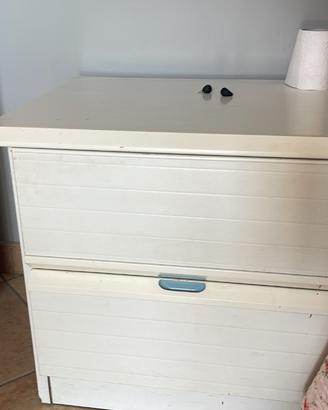 Comodino 2 cassetti