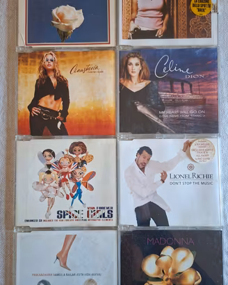 8 Cd Audio Singoli Artisti Vari 