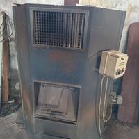 stufa a legna industriale