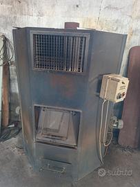 stufa a legna industriale