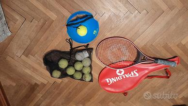 racchette e palle tennis