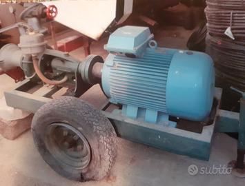 Motore elettrico 55KW con pompa e quadro