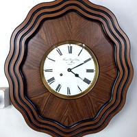 176371 Antico orologio a pendolo a occhio di bue