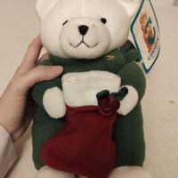 Orsetto di natale di peluche