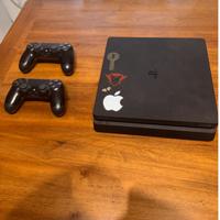 PlayStation 4 slim 1T + 2 dualshock + 16 giochi