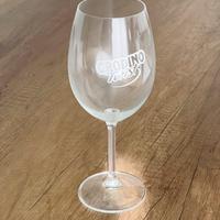 Set 6 bicchieri a calice Crodino Twist vetro 47 CL