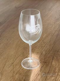 Set 6 bicchieri a calice Crodino Twist vetro 47 CL