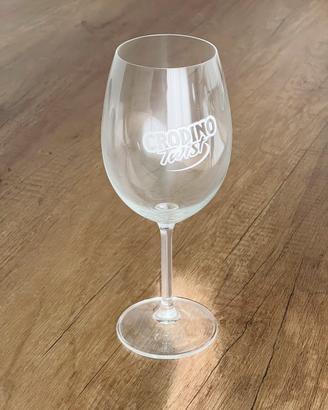 Set 6 bicchieri a calice Crodino Twist vetro 47 CL