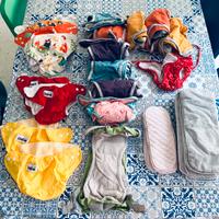 Super set di pannolini lavabili