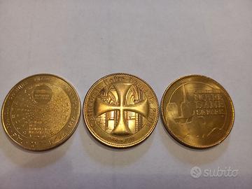 Monete medaglie commemorative notre dame