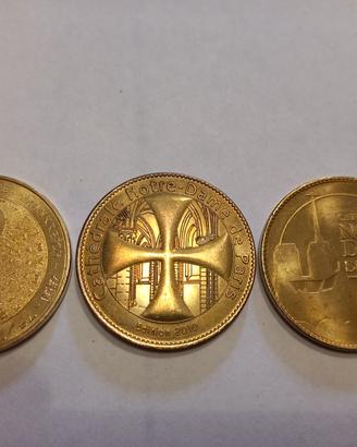 Monete medaglie commemorative notre dame