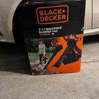 Aspiratore soffiatore trituratore foglie