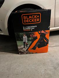 Aspiratore soffiatore trituratore foglie