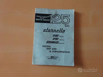 Libretto uso e Manutenzione Stornello 125