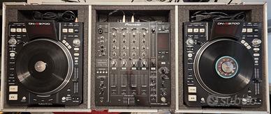 Pioneer DJM 850+2 Denon DNS 3700+Case