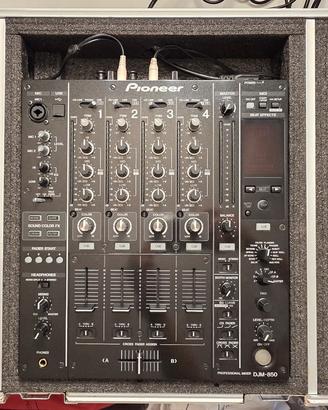 Pioneer DJM 850+2 Denon DNS 3700+Case