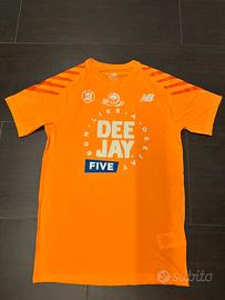 Maglia running New Balance DeeJay Five XS