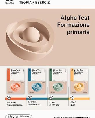 Alpha Test: Scienze della formazione primaria