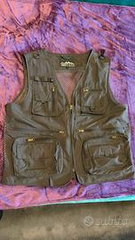 Gilet leggero da pesca, con tasche
